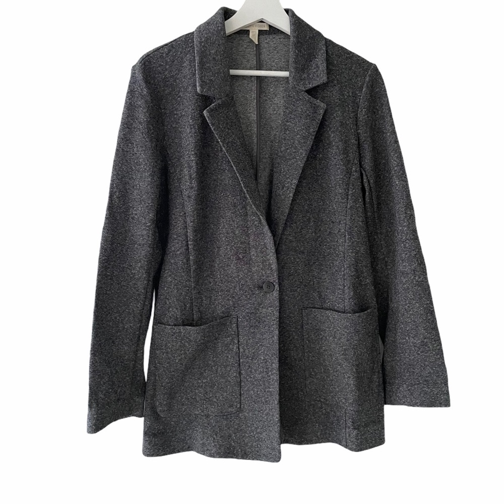 Eileen Fisher Organic Cotton Blazer